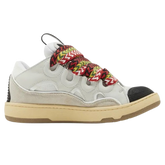 Lanvin Curb Sneakers / Trainers White / Beige / Cream / Black / Rainbow / Multicolor